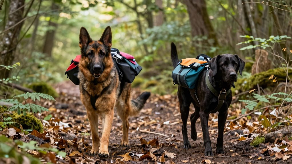 dog backpack weight limits