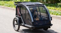 dog trailer heat buildup
