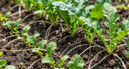 edible plants thrive disturbed soil