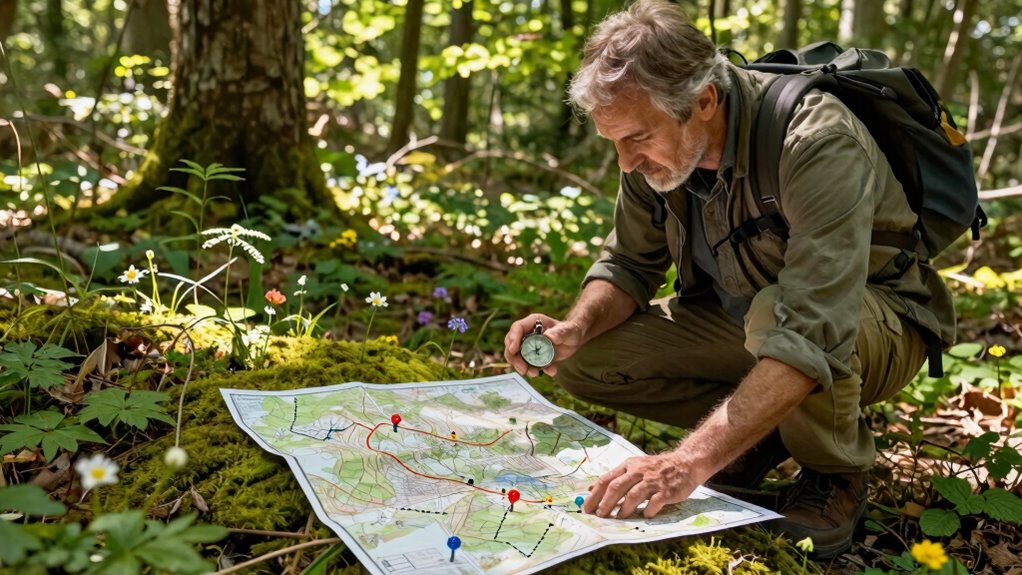efficient foraging route planning