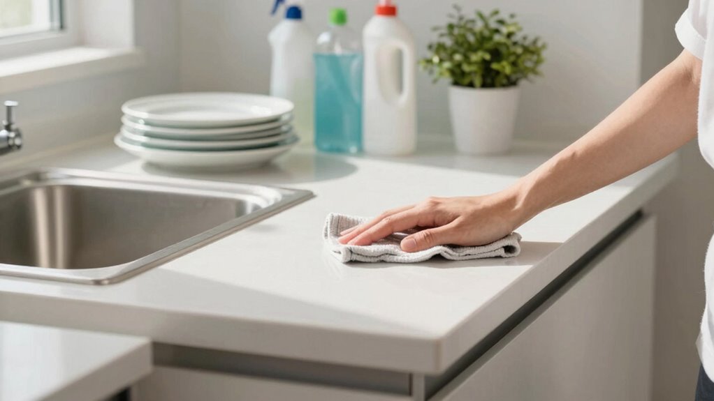 efficient home cleaning routine