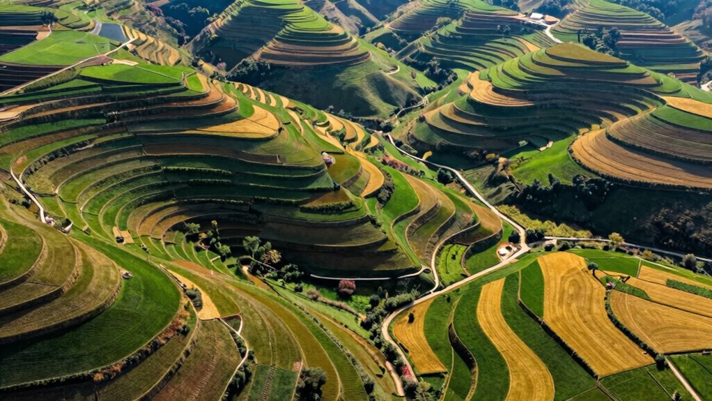 elevation affects harvest timing