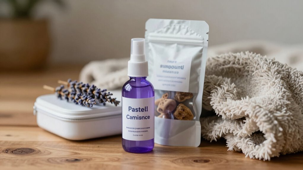 familiar scents promote pet calmness