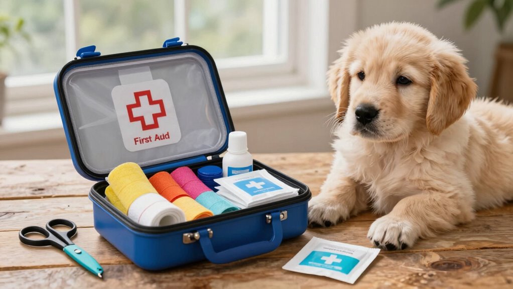 first aid skills over supplies