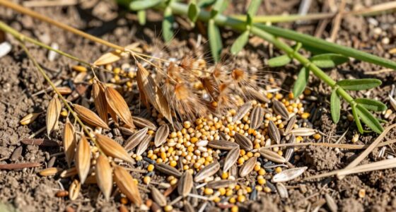 foraging for wild grains