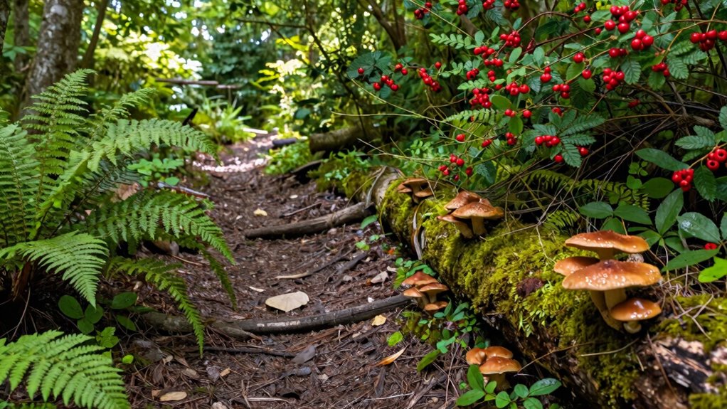 foraging insights from busy trails