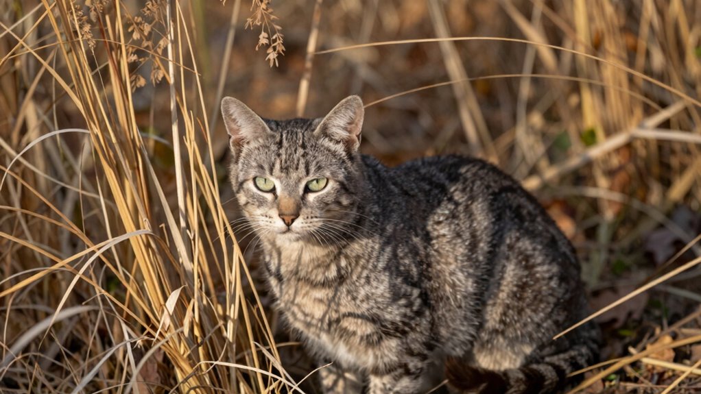 hiding indicates survival instinct