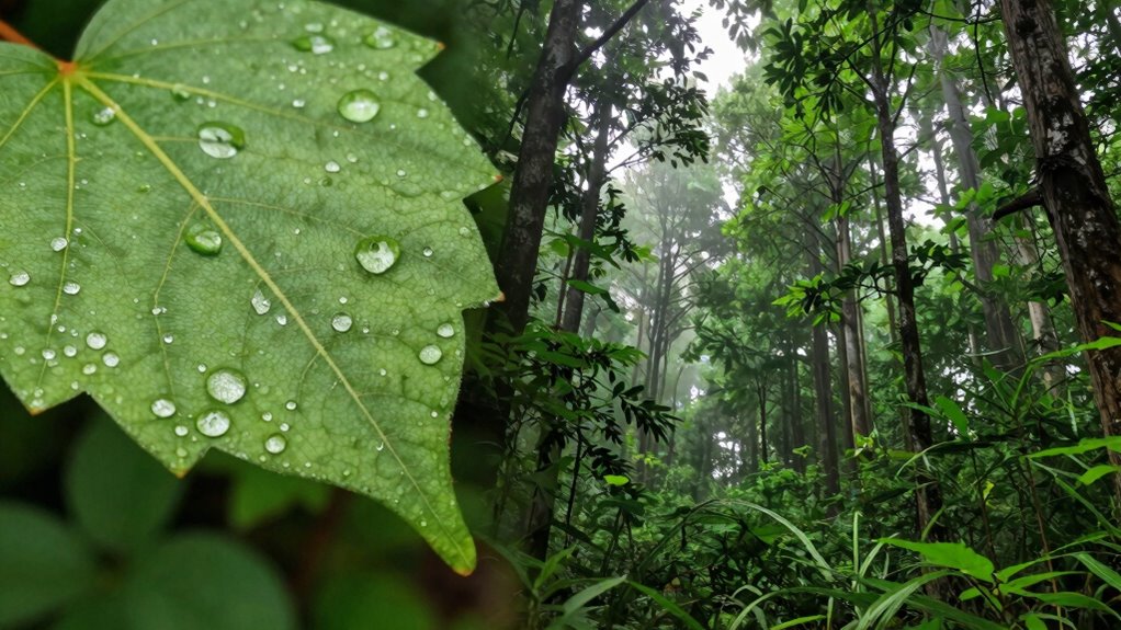 macro details and habitat