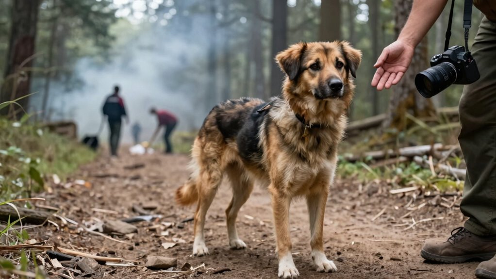 managing reactive outdoor behavior