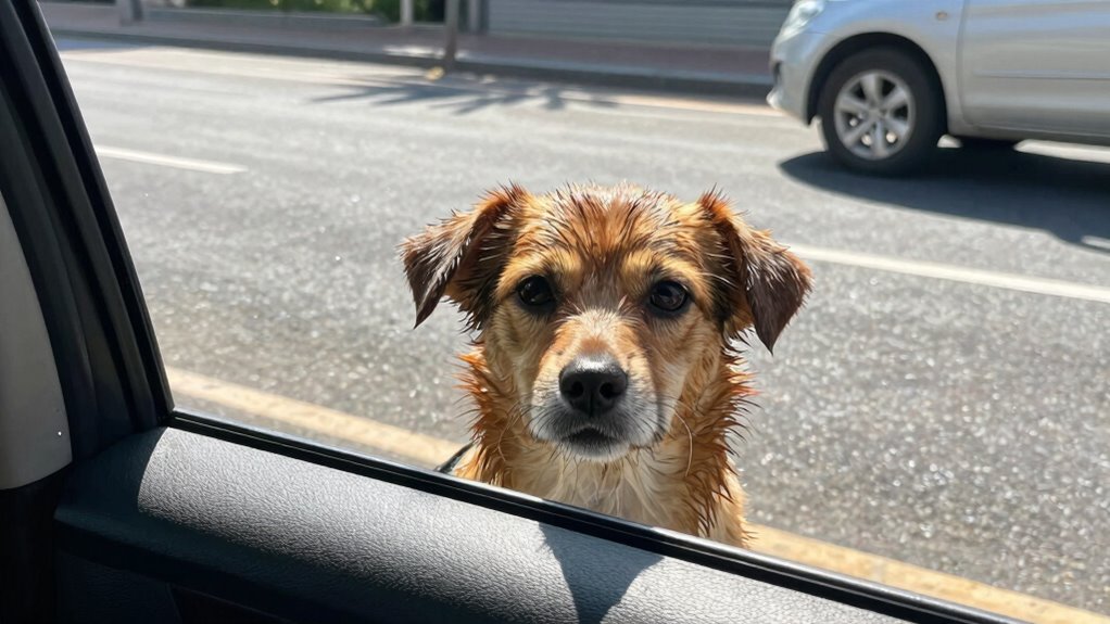 never leave dog unattended