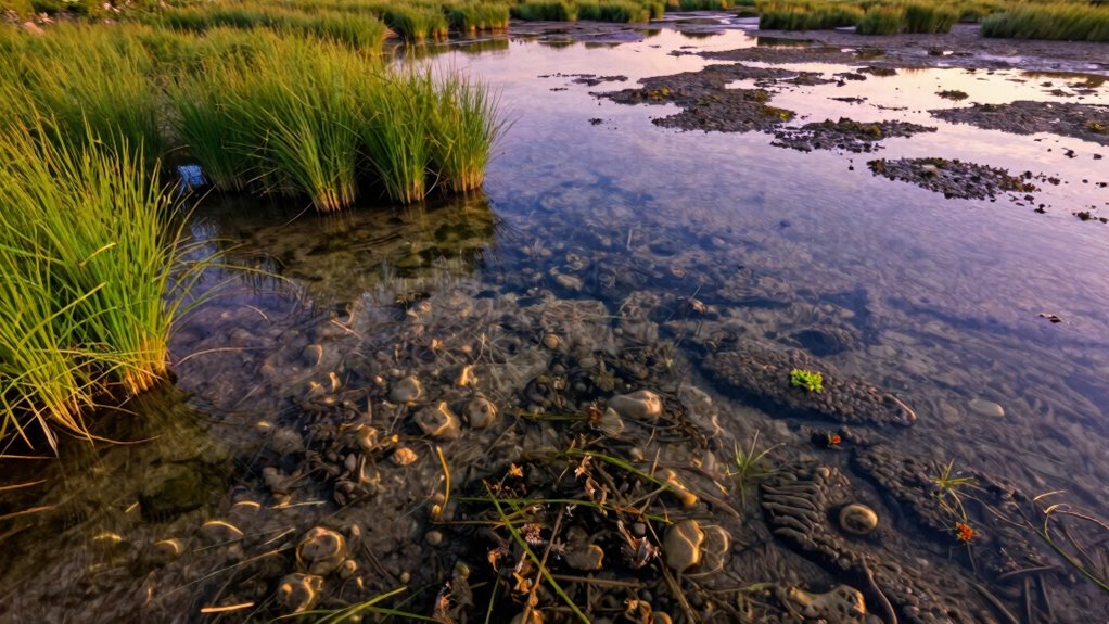 nutrient cycling salinity gradients