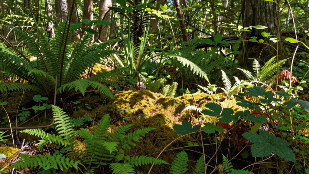 observe plant community patterns