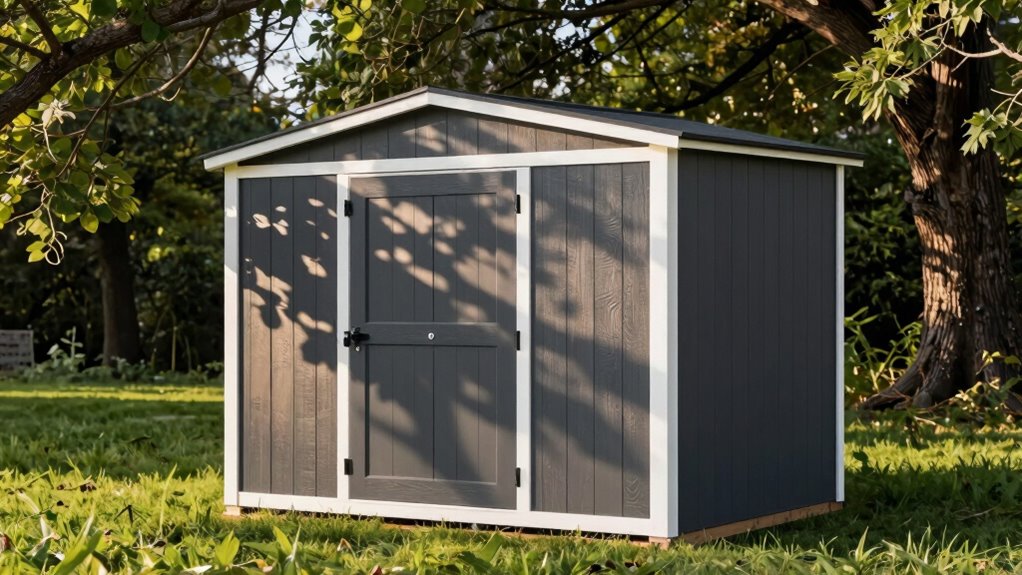 optimal shed insulation and placement