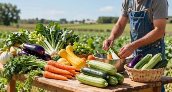 organize various harvests efficiently