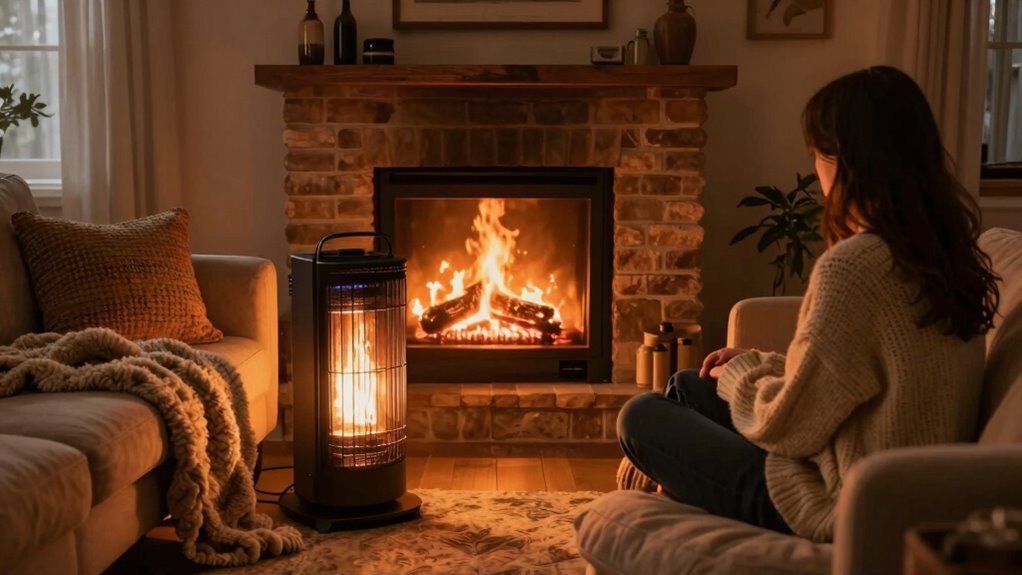 personal warmth versus space heating