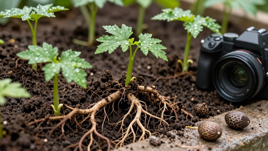 plant parts harvest soil health