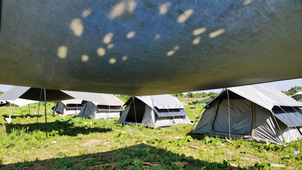 portable shade installation strategies
