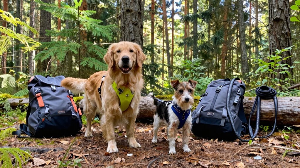 prepare dogs for hikes