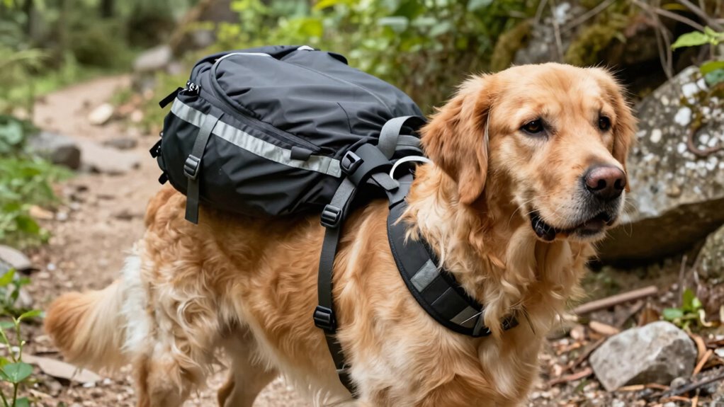 proper dog pack weight management