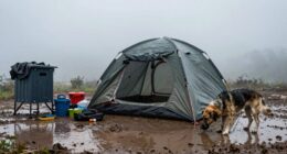 rain mud pets sanitation