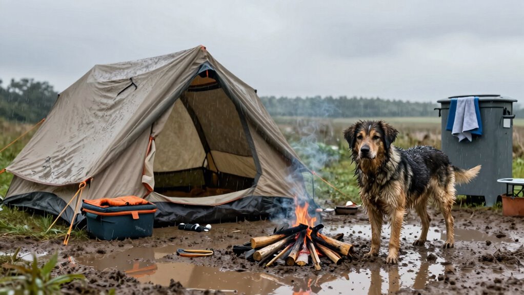rainproof pet camping essentials