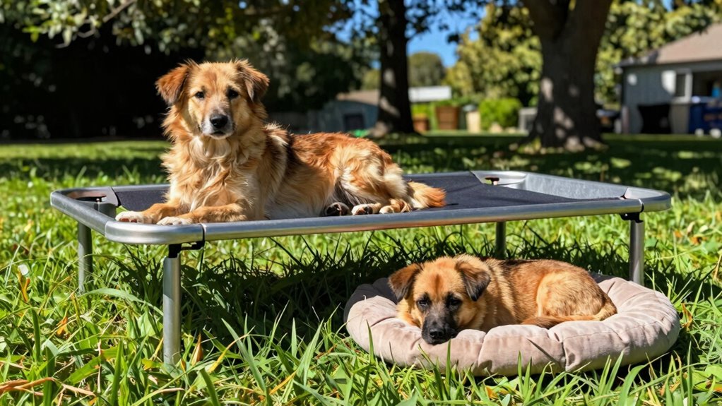 raised versus ground sleeping