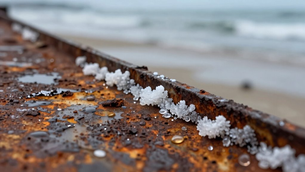 rapid saltwater metal deterioration