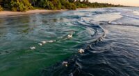 river mouths influence water composition