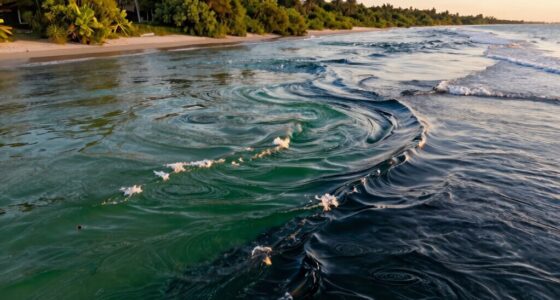 river mouths influence water composition