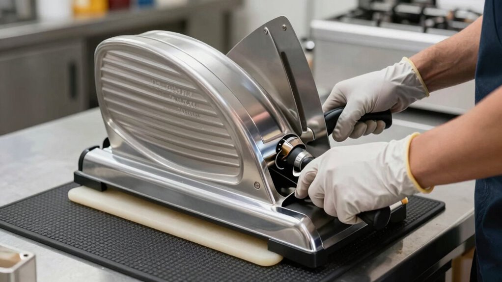 safe meat slicing practices