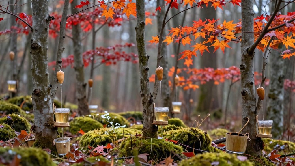 sap harvesting period