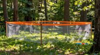 secure pet campsite boundary
