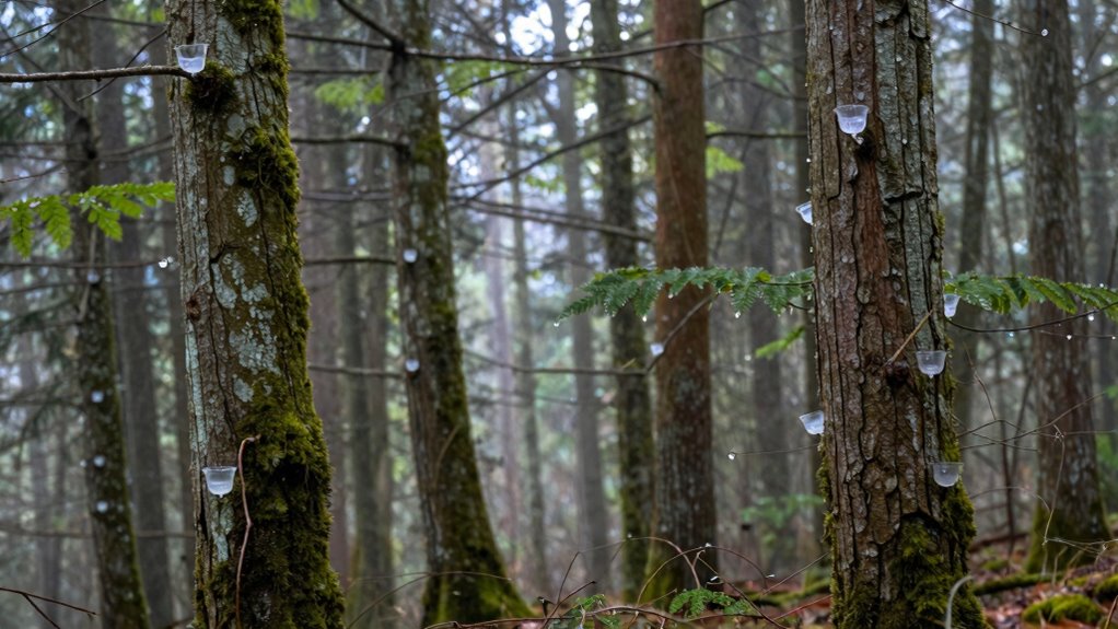 sustainable maple sap harvesting