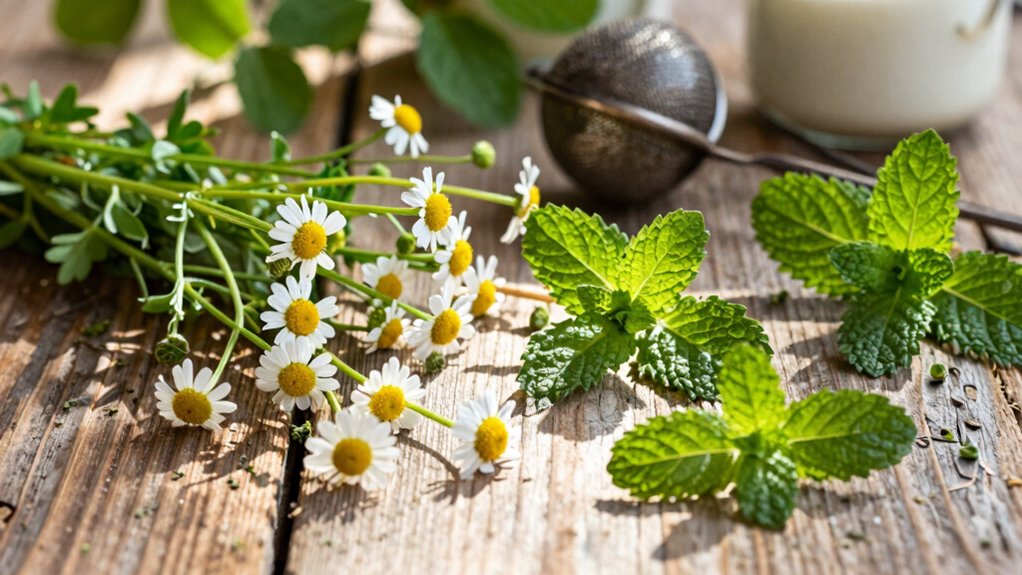 sustainable wild herb foraging