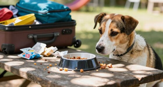 travel disrupts pet digestion