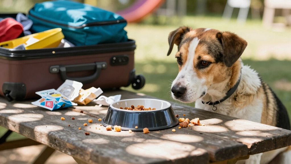 travel disrupts pet digestion