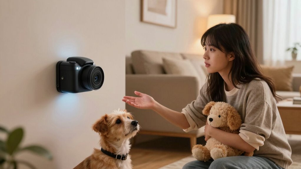treat cameras support positive reinforcement