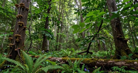 tree layers and foraging