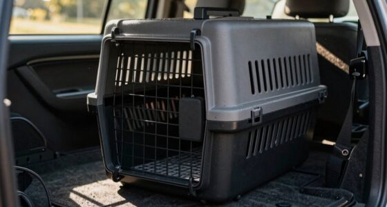 vehicle dog crate ventilation