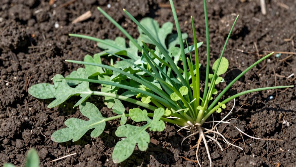 wild edibles thrive in disturbed soil