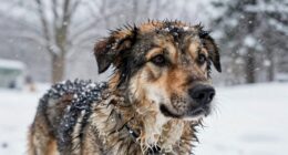 wind and wet fur impair warmth
