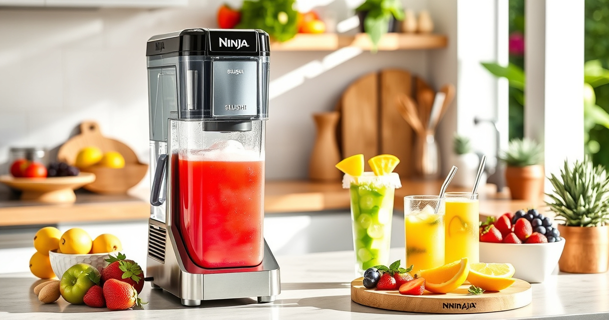 Beat the Summer Heat with Ninja SLUSHi Frozen Drink Maker