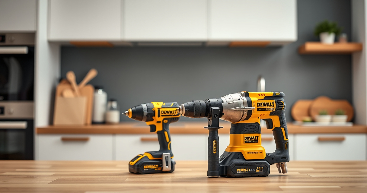 DEWALT 20V MAX Combo Kit vs DEWALT Brushless Drill: Full Comparison