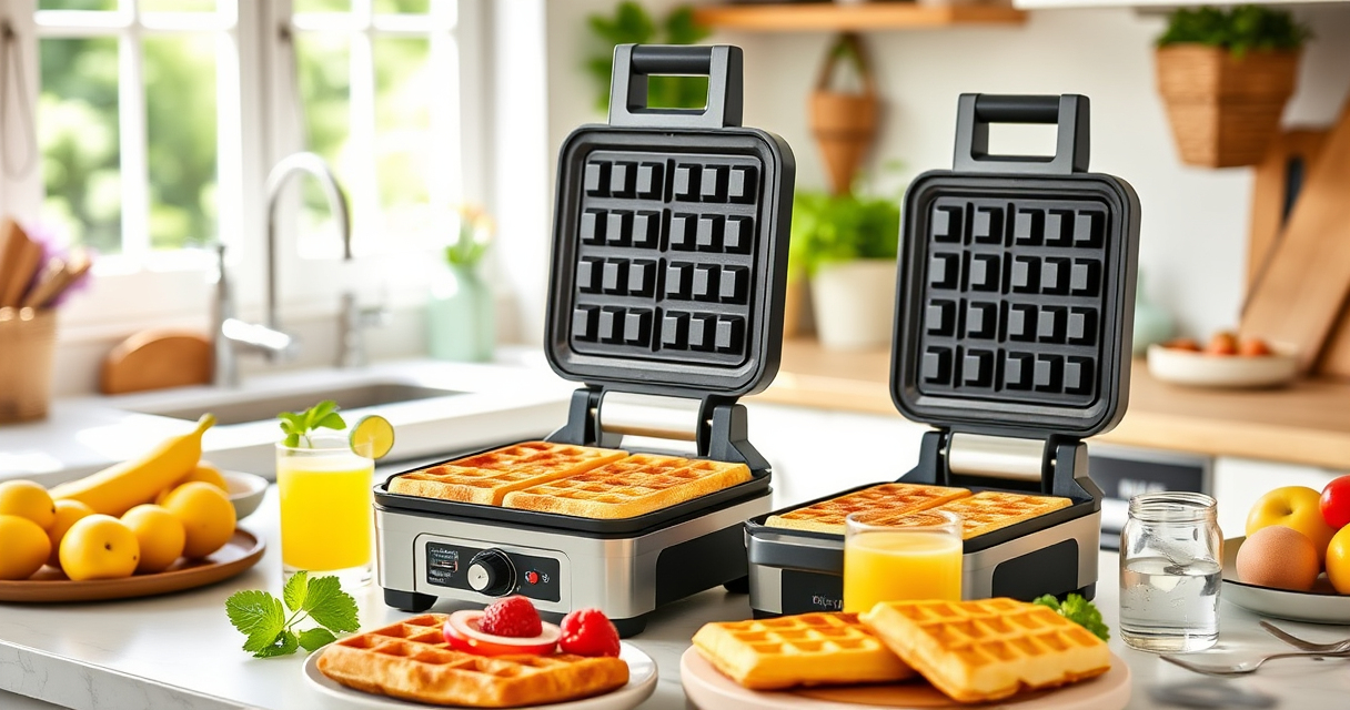 Summer Waffle Bliss: How to Make Fluffy Belgian Waffles with Ninja Waffle Maker