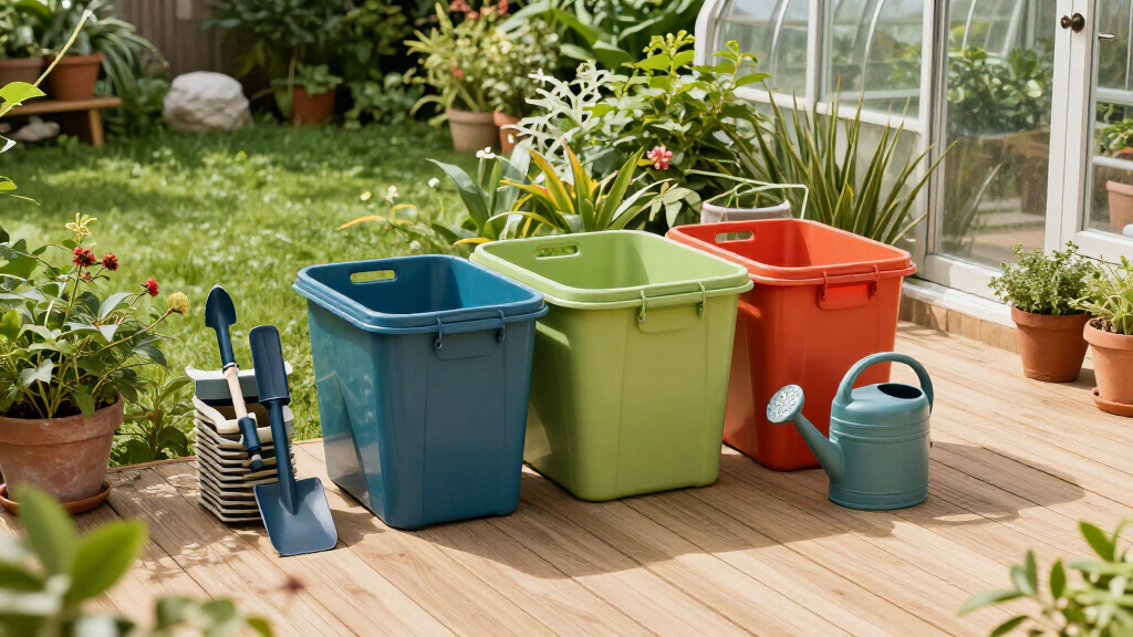 13 Best Garden and Outdoor Organization Bins for Clutter-Free Patios in 2026