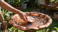 A Heatwave Can Spoil Bird Bath Water Fast – This Simple Copper Trick Keeps It Fresher For Longer