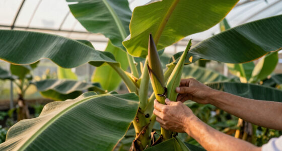 Bananas Sprout In Rayleigh Garden UK After 15 Years