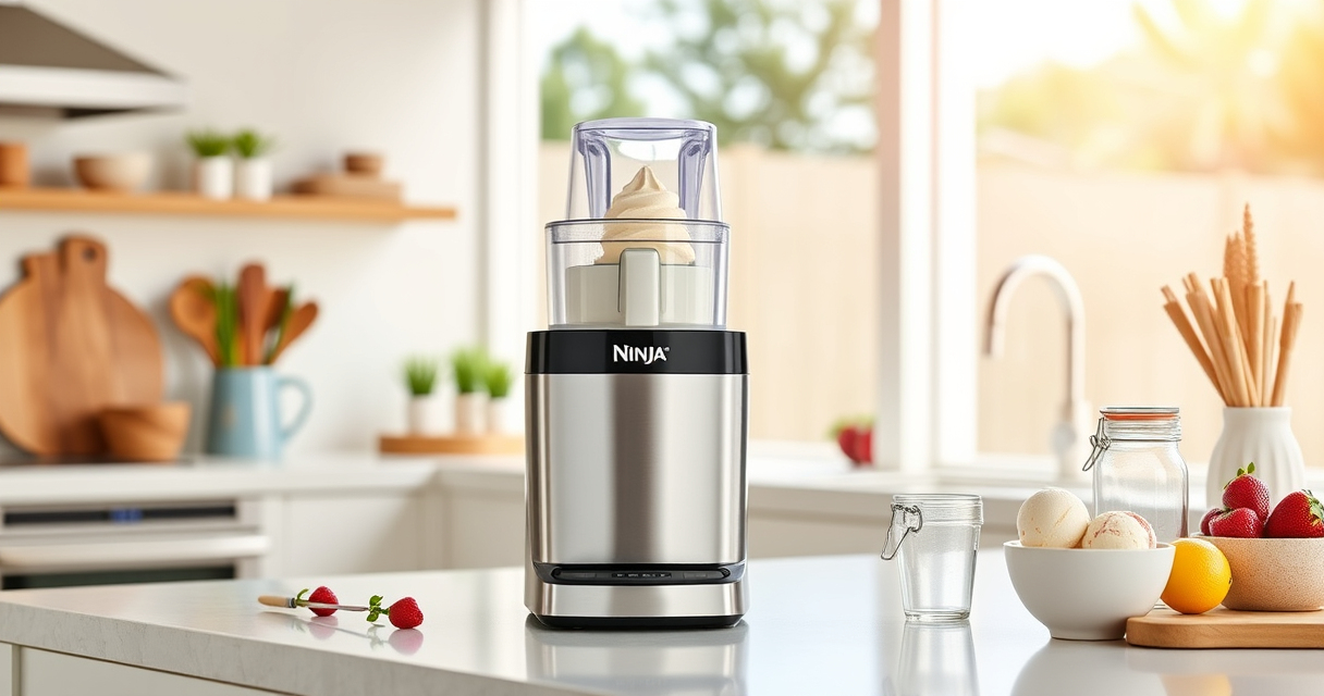 Beat the Summer Heat with Ninja CREAMi Deluxe Ice Cream Maker