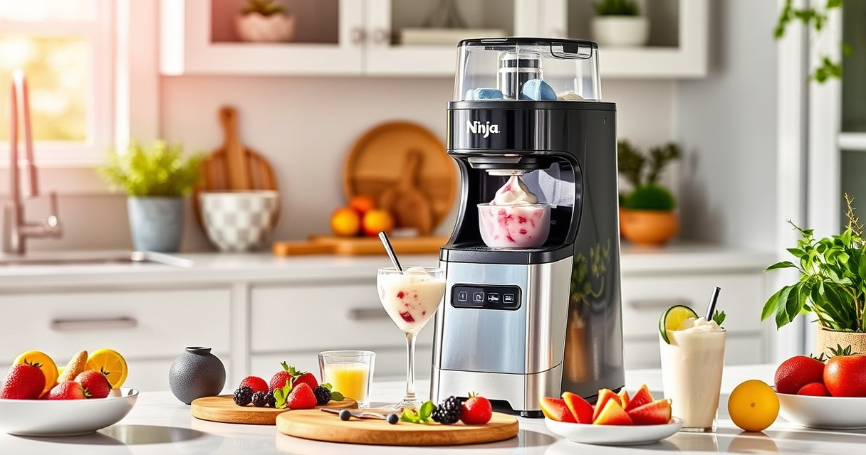 Create Summer Swirl Delights with Ninja NC701 CREAMi Ice Cream Maker