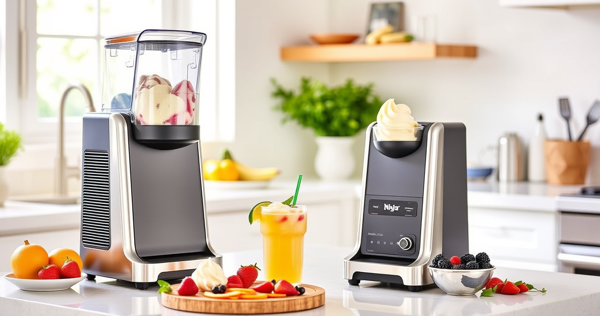 Create Summer Swirls with the Ninja NC701 CREAMi Ice Cream Maker